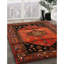 Tapis traditionnel rouge / noir Penacook-590600248