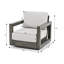 Chaise de patio avec coussins Marjani