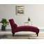 Abbiegail Velvet Chaise Lounge-67759747