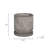 6" Line Pattern Planter W/ Saucer