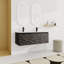 Meuble-lavabo mural flottant 48 po Jameece