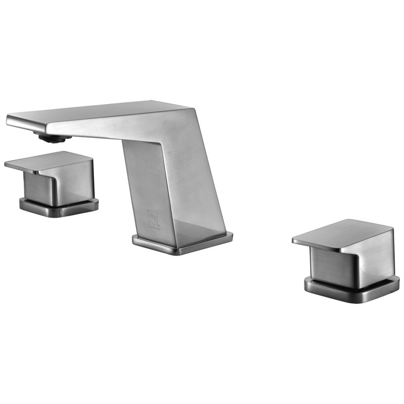 2-handle Bathroom Faucet, Brushed Nickel