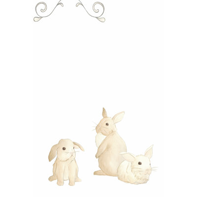 Baby Animals I by June Erica Vess - Wrapped Canvas Painting