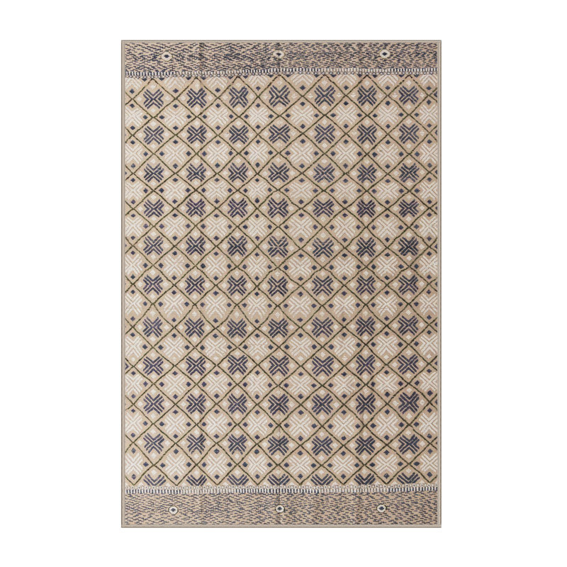 Abstract Indoor Rug, Rectangle 2' x 3'