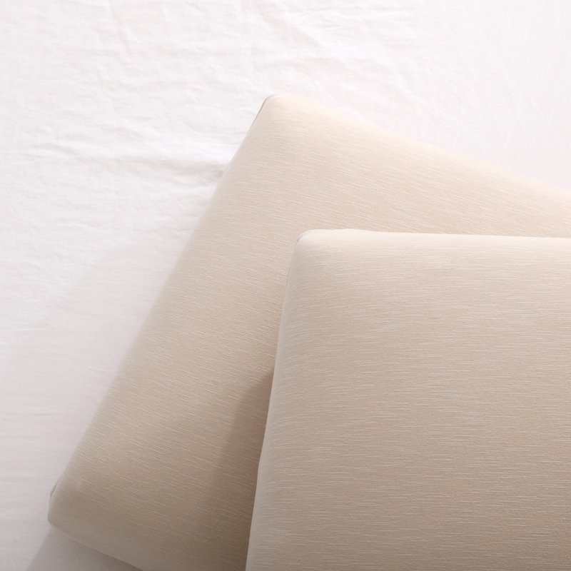 Qbedding PiloMio® Loft Memory Foam Cervical Support Pillow – Medium Firm High-Rebound Contour Design, 15'' * 24''