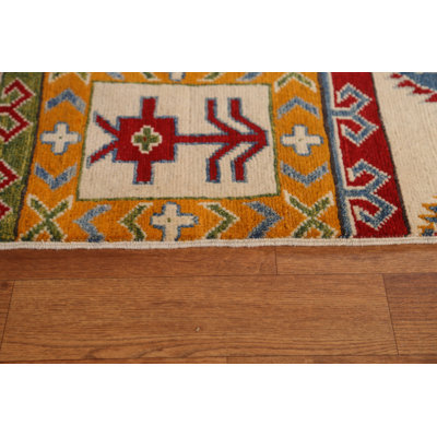 One-of-a-Kind 8'1'' X 10'0'' New Age Wool Area Rug in Beige