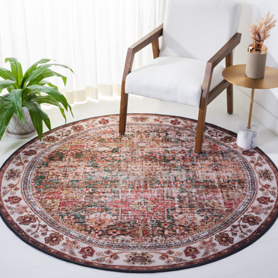 Pashen Performance Machine Washable Oriental Rug