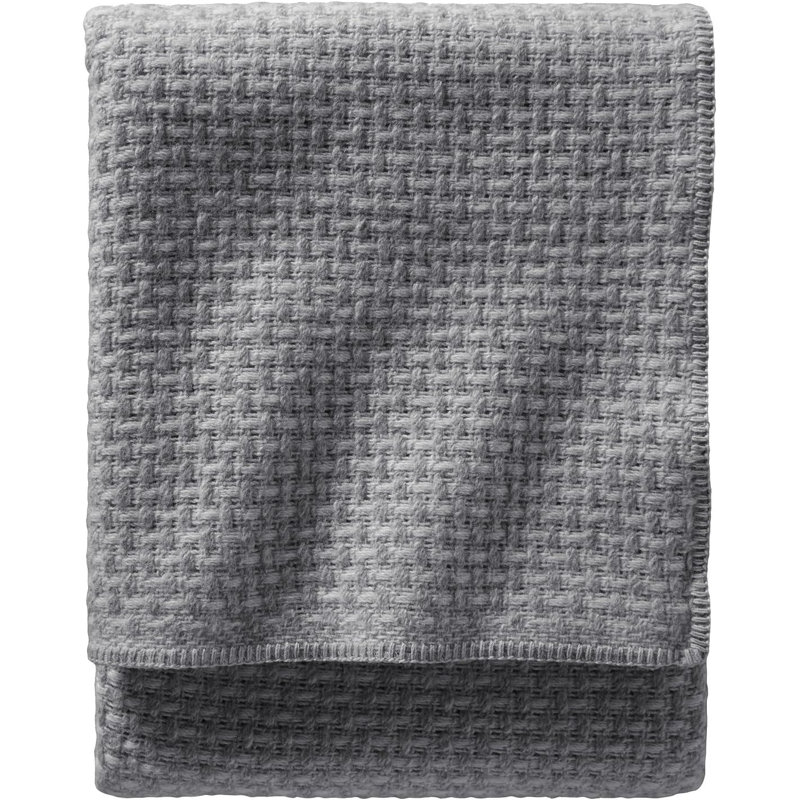 Pendleton Lattice Weave Slate Twin Blanket