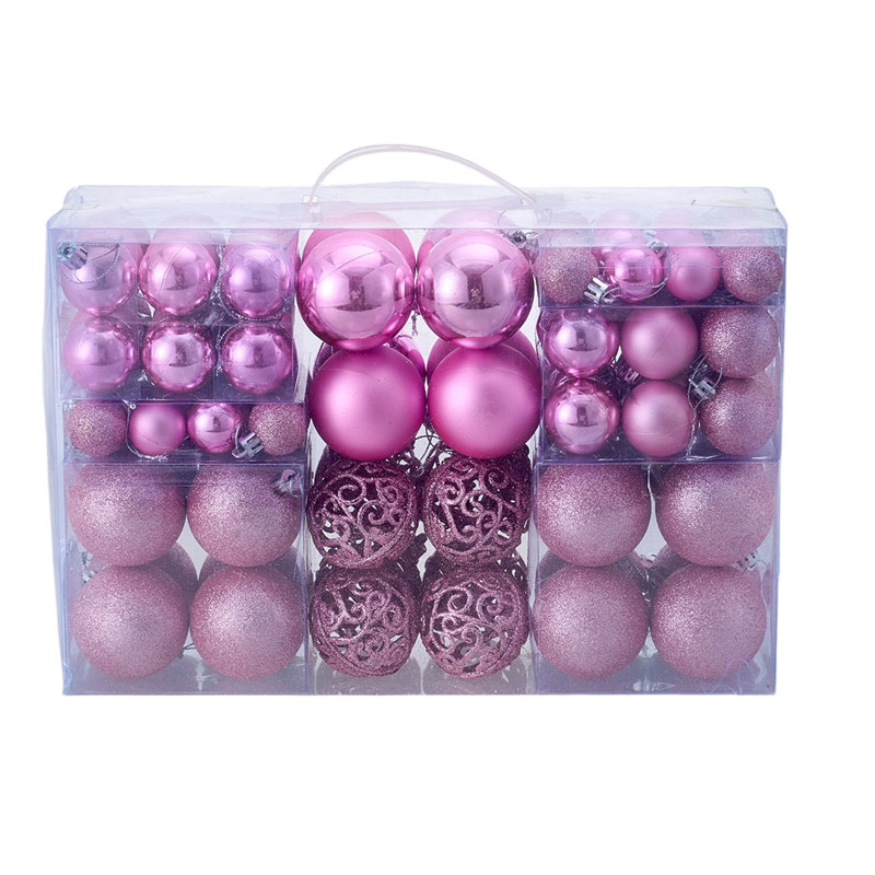 24cm Other Bauble, Pink