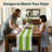 Lime Striped Table Runner 72" x 12"-27778790-27798573