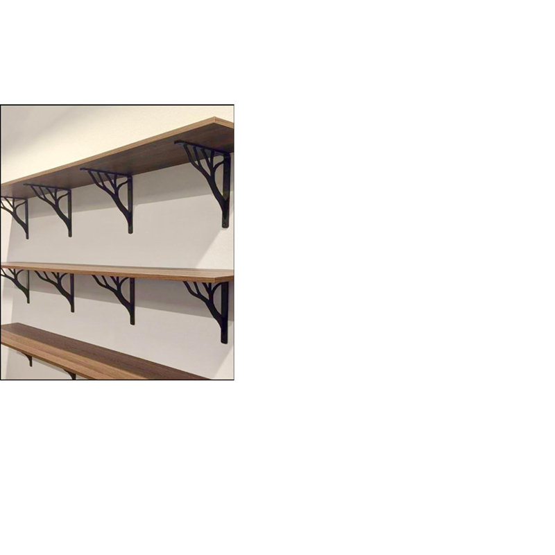 Support de tablette mural, quincaillerie incluse, ensemble de 4