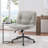 Taurisano Faux Leather Upholstered Task Chair -1052655060-1043776850