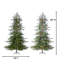 Lighted Artificial Pine Christmas Tree-2093117026