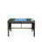 Outdoor Patio Furniture 1 Coffee Table With Clear Tempered Glass