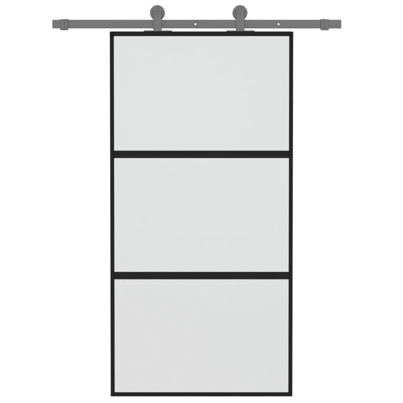 Adeana Glass Sliding Doors, 205cm H x 102.5cm W