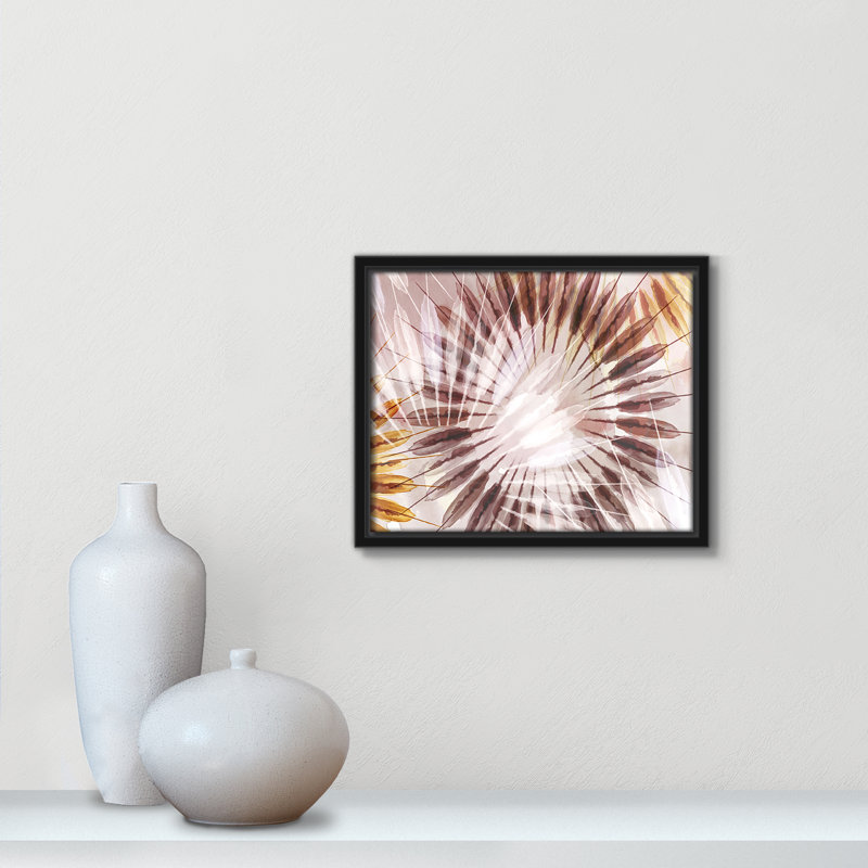 Danse des rayons II par Eva Watts, Noir, H 9,5 po x l 11,5 po