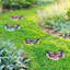 Ensemble de 3 allées décoratives de jardin à chemin solaire 9,2 po