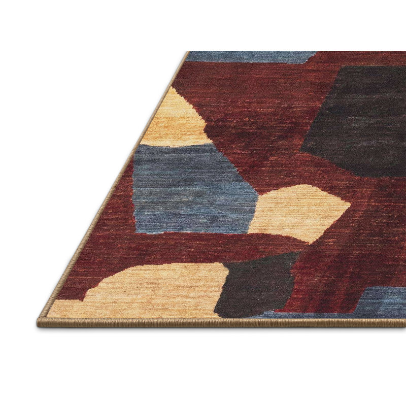 Abstract Indoor Rug, Rectangle 6' x 9'