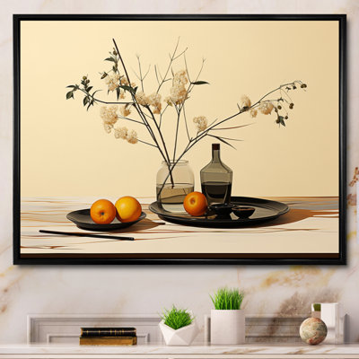 " Beige Pottery Abstract Still Lifes "