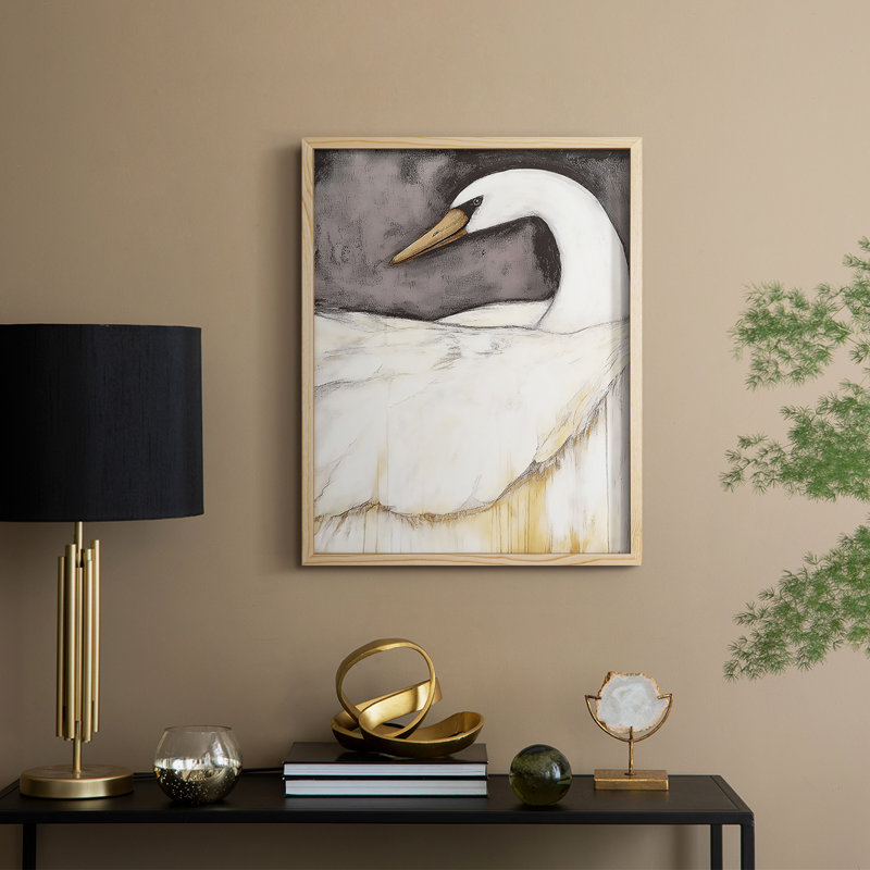 ANIMALS Series CECL XXXII, reproduction encadrée - bois massif, H 11 po x l 9 po
