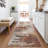 Machine Washable Indoor/Outdoor Xhevrie Paprika Rug-111925072