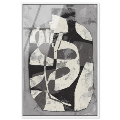 Minimalist Vase High-Gloss Frameless Acrylic Glass Wall Art Abstract Print by Oliver Gal, Ready to Hang, 10 x 15
