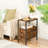 Ashippun 24'' Tall 2 - Drawer Side Table with Storage-526622826