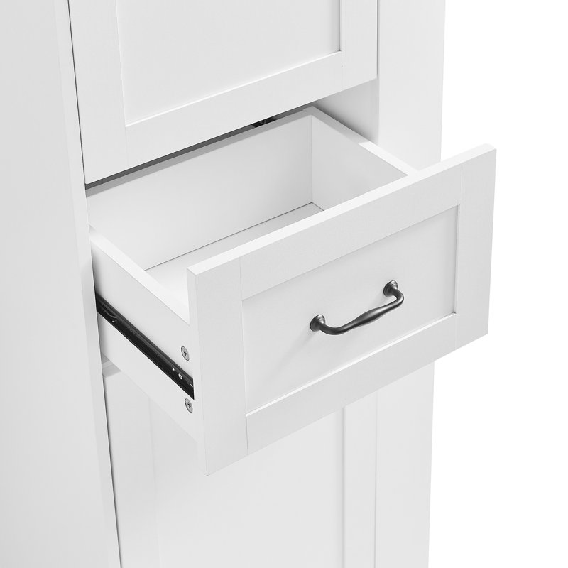 Mona 67.8'' Freestanding Bathroom Cabinet, White