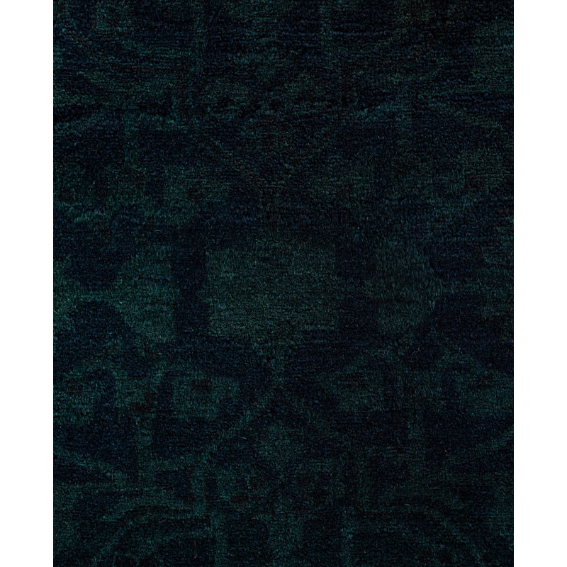 Overdyed One-of-a-Kind 8' 3" X 10' 4" Hand Knotted Area Rug