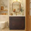 Base de meuble-lavabo simple 36 po seulement en brun-94592203