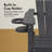 Bar-Height HDPE Adirondack Chair with Cup Holder (Gray)-4773504