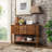 46 Solid Wood Brown Sideboard-1374836440