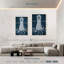 Octopus 8 - White On Blue-1879589861