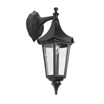 Gulfport Black Outdoor Wall Lantern