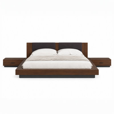 Boushra Solid Wood Piece Bedroom Set