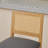 Full Solid Wood Rattan-Back Bar Stool, Matte Linen Cushion With High-Resilience Foam & S-Springs, Ideal For Rustic/Natural Style Kitchen Island, Low Bar In Dining Room & Café,Set Of 2,Gray,SW1872GY-1136832938