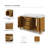 Berryman 60 In. Double Sinks Carrara White Engineered Marble Countertop Bath Vanity In Sierra Oak