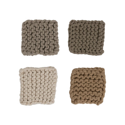 Cotton Crocheted Coasters
