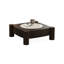 Table basse carrée en bois manufacturé Smoky Wood