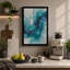 Ethereal Water Forms Minimalist - Wrapped Canvas-750528074-750528070