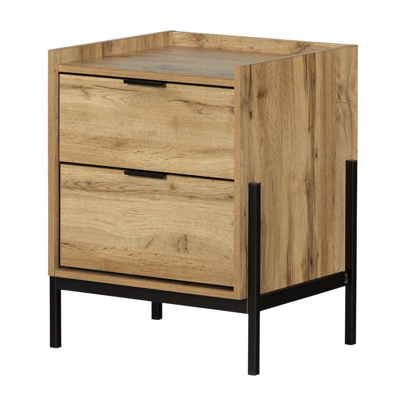Mezzy 2-Drawer End Table