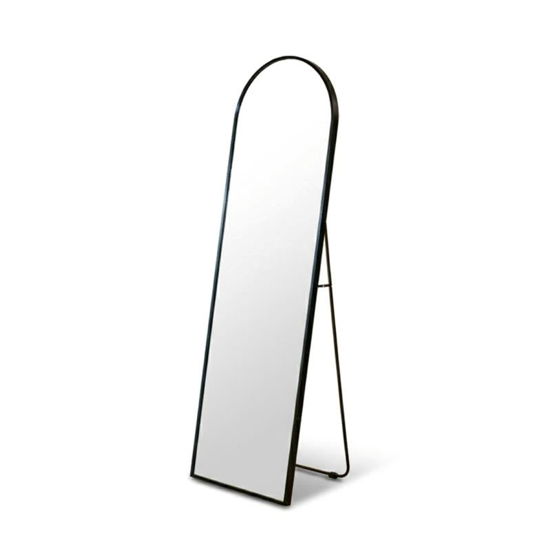 145x45cm LED Arch Mirror, Black