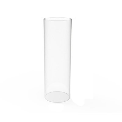 Clear Acrylic Tube 4 (Nominal) Diameter (3.937" Exact Outside Dim) x 12" Long Open Ended