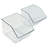 Azar Displays Two-tier Clear Organizer, 2-pack