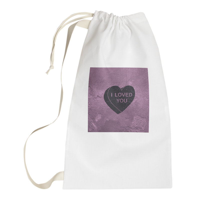 Fabric Laundry Bag with Handles, Small ( 64" H x 20" W x 1.5" D)