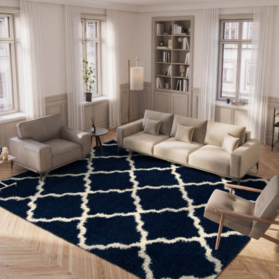 Tapis à poils longs Alonnah