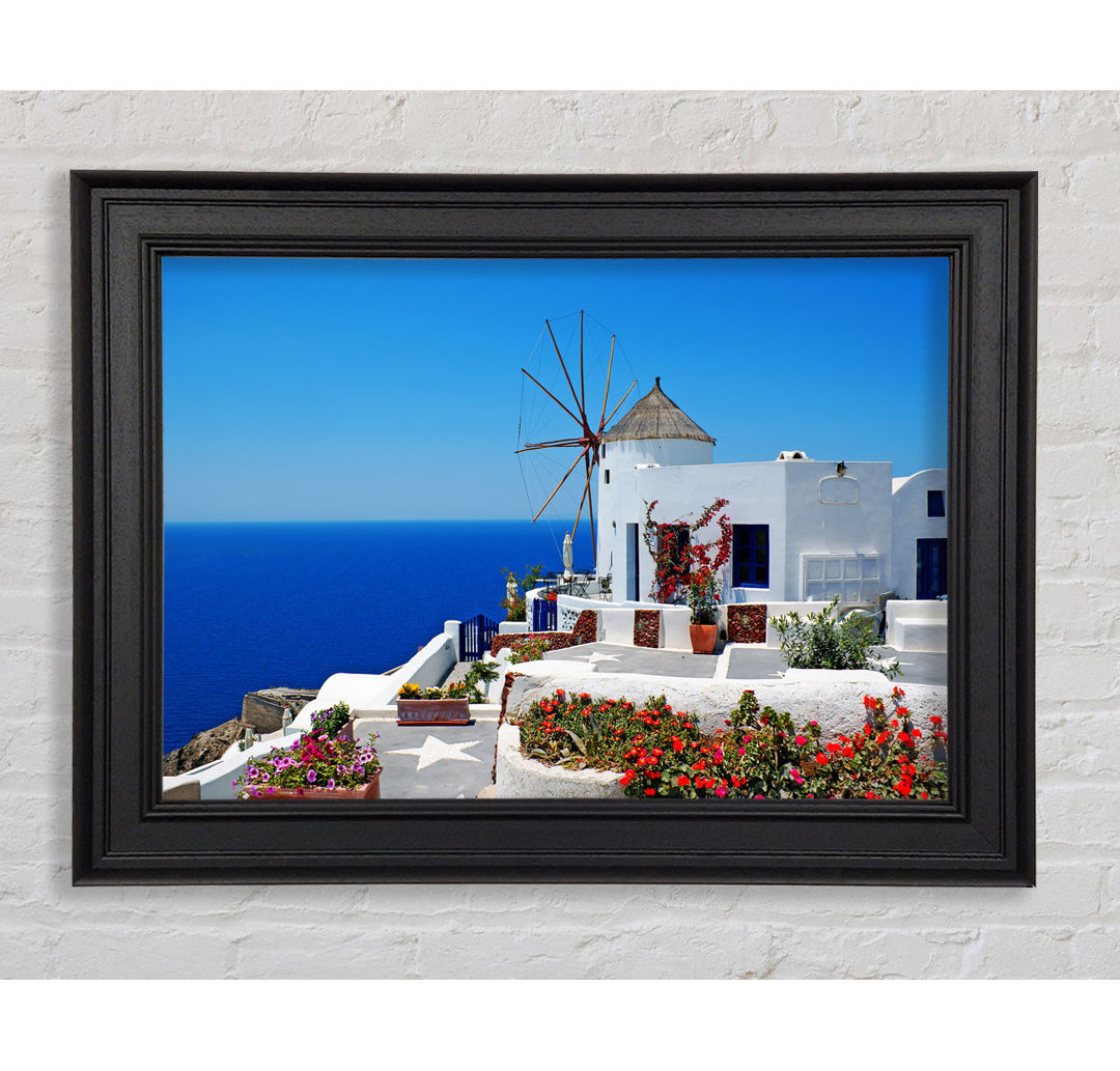 Gerahmter Fotodruck The Magic Of Santorini