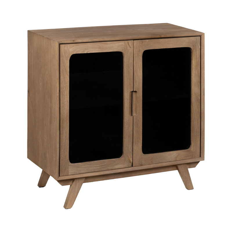 Milnor Mango Wood Accent Cabinet