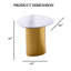 Table d'appoint 1 pièce de style contemporain