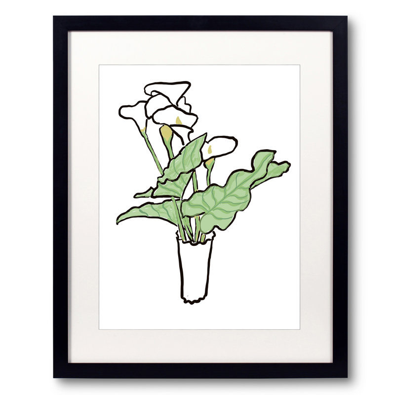 Lilies Print by Deborah Blum, 20" H x 16" W